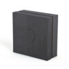 Black Gold Double-Door Rigid Box with Custom Foam Insert