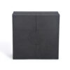 Black Gold Double-Door Rigid Box with Custom Foam Insert