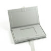 Book-Style Custom Membership Card Box Packaging with Ribbon Book-Style Custom Membership Card Box Packaging with Ribbon