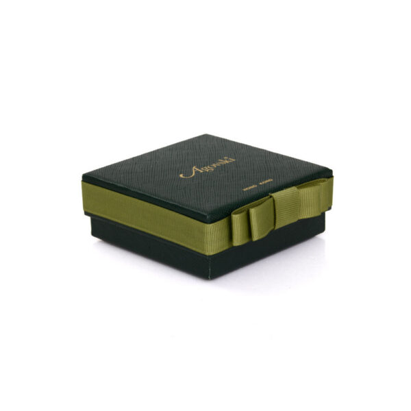 Luxury Rigid Jewelry Gift Box with Grosgrain Ribbon Luxury Rigid Jewelry Gift Box with Grosgrain Ribbon