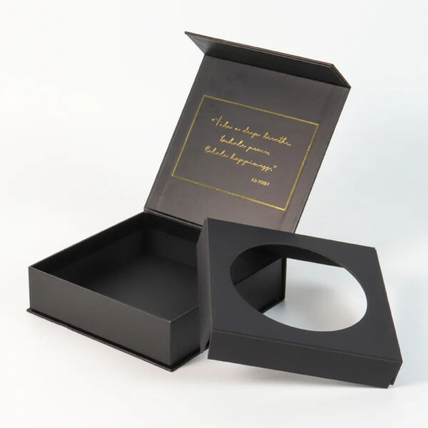 Magnetic Incense Holder Gift Box with Round Foam Insert Magnetic Incense Holder Gift Box with Round Foam Insert