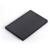 Matte Black Book Style Rigid Card Box with Cutout Insert Matte Black Book Style Rigid Card Box with Cutout Insert