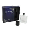 Navy Drawer Perfume Box with Ribbon Pull and Foam Insert Navy Drawer Perfume Box with Ribbon Pull and Foam Insert