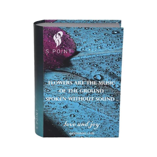 Printed Book-Style Fragrance Gift Box with EVA Foam Insert Printed Book-Style Fragrance Gift Box with EVA Foam Insert