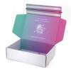 Printed Unicorn Mailer Box with Tear Strip Closure for Gifts Printed Unicorn Mailer Box with Tear Strip Closure for Gifts