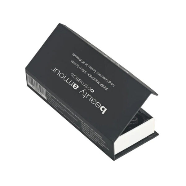 Wholesale Fiber Mascara Rigid Box with Satin Lined Tray Wholesale Fiber Mascara Rigid Box with Satin Lined Tray