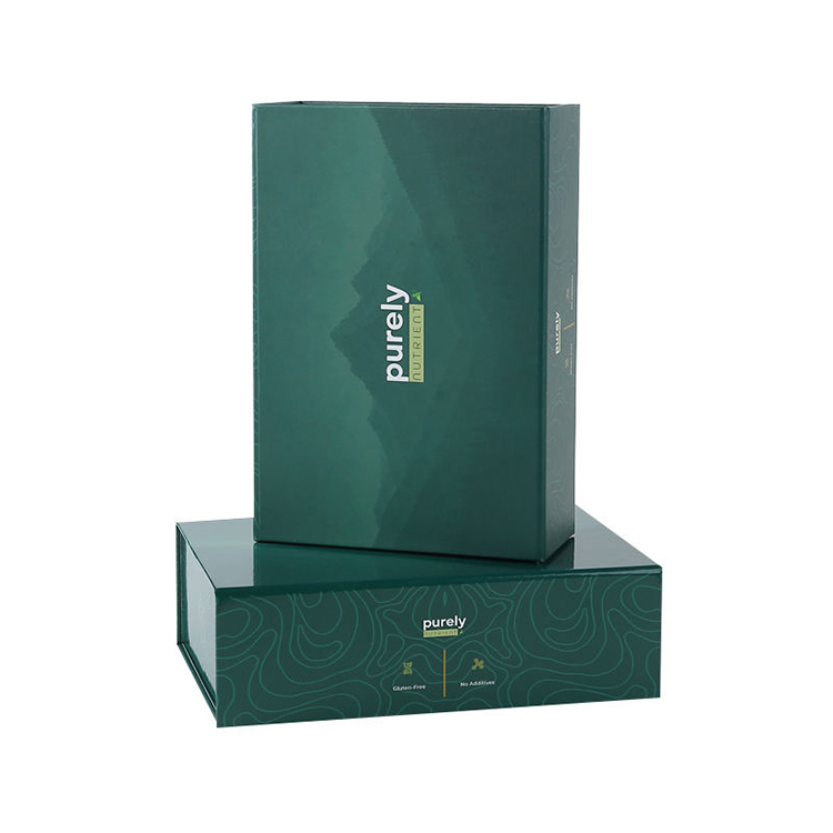 Caixa magnética com tampa basculante personalizada para perfumes e vestuário