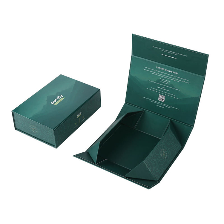 Caixa magnética com tampa basculante personalizada para perfumes e vestuário