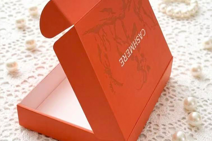 Caixa de envio em papel Kraft