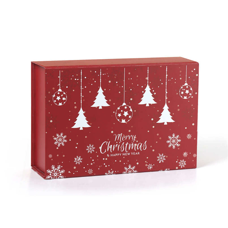 Caixas promocionais de Natal de luxo