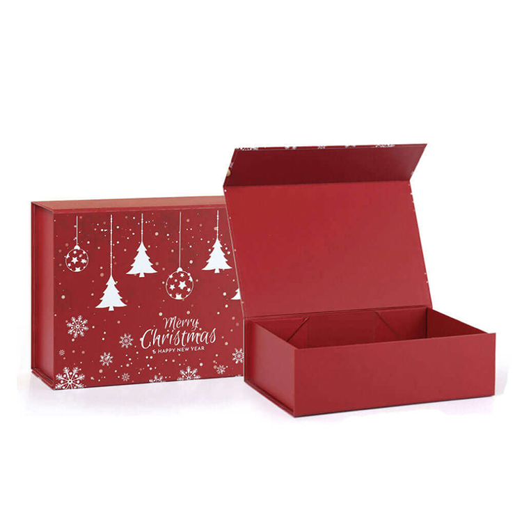 Caixas promocionais de Natal de luxo