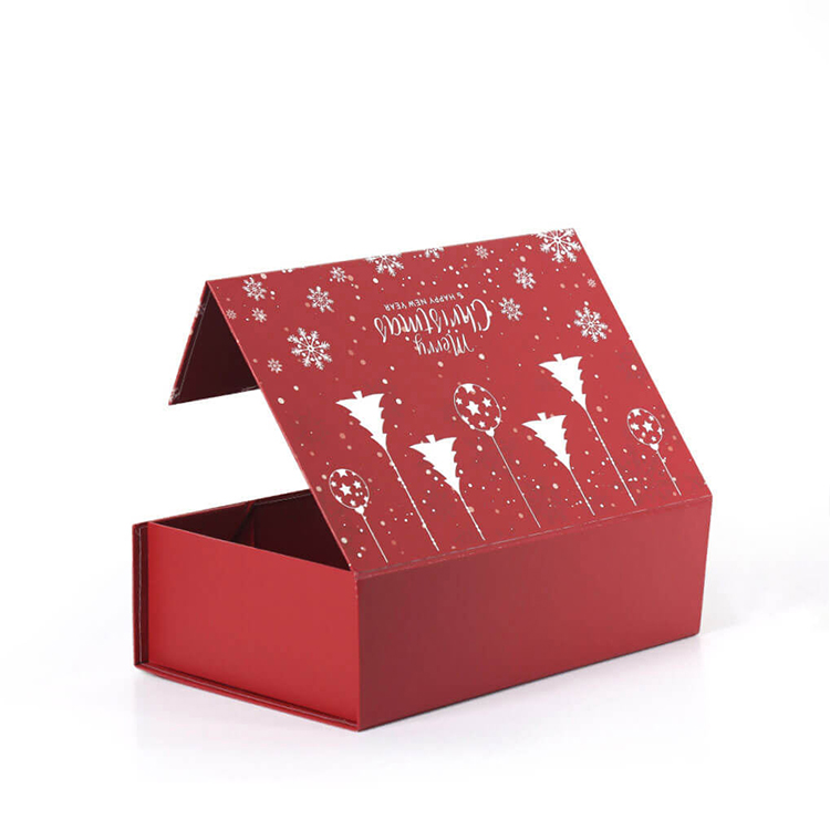 Caixas promocionais de Natal de luxo