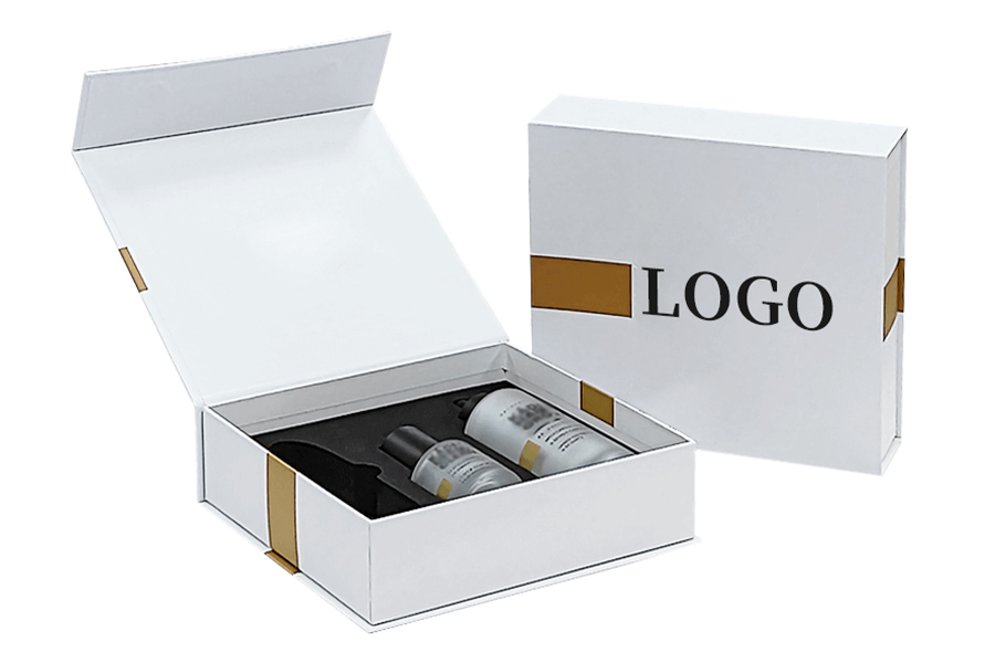 Caixa de presente cosmética de luxo personalizada OEM