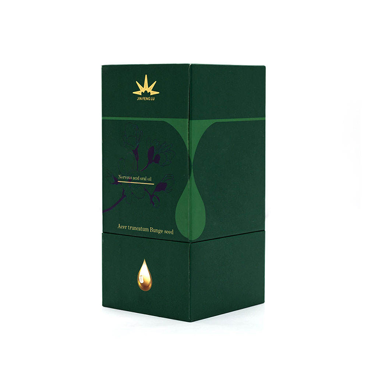 Caixas de luxo de dupla camada para óleo de CBD