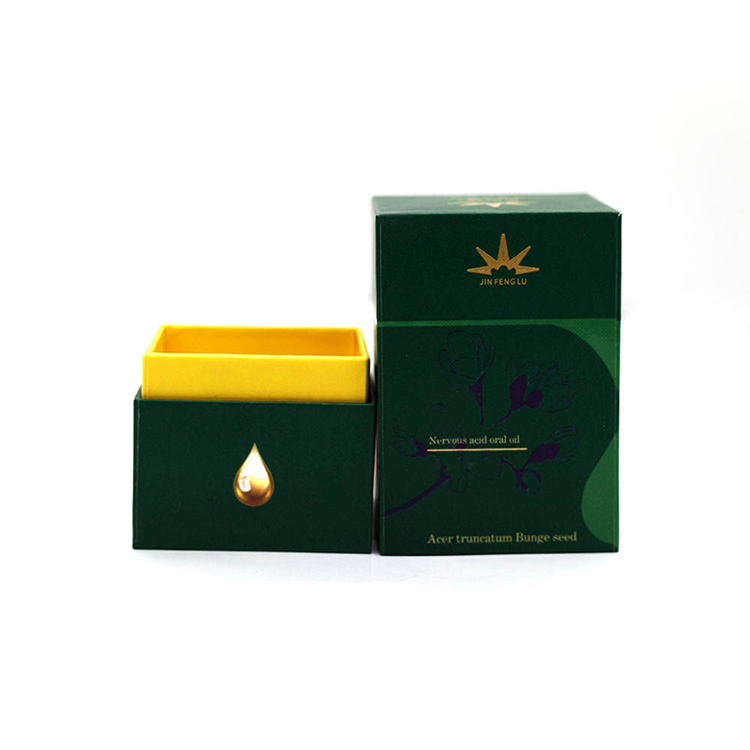 Caixas de luxo de dupla camada para óleo de CBD