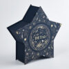 Printed star-shaped packaging box with drawers